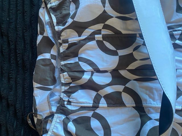 Vestido palabra de honor con cinturón