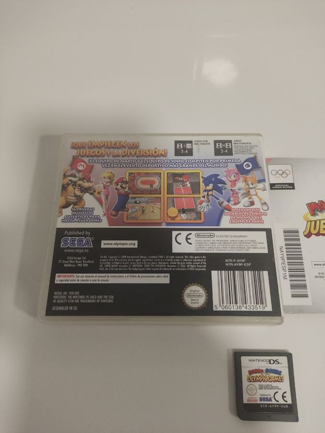 Mario & Sonic Juegos Olímpicos NDS