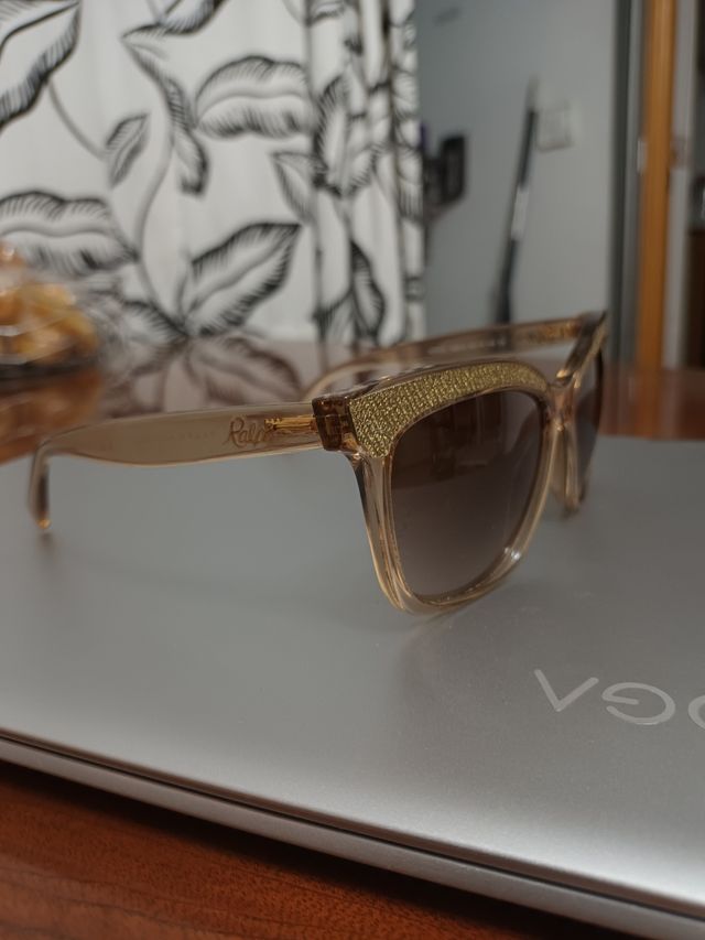Gafas de sol Ralph Lauren doradas