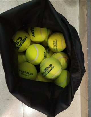 50 Pelotas de Pádel Usadas