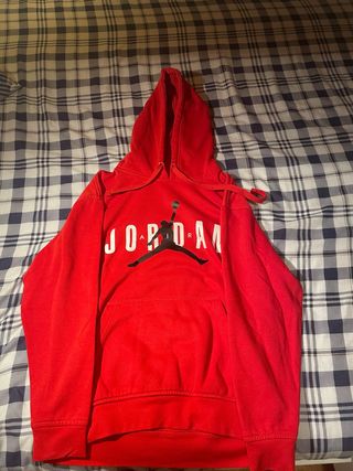 Sudadera Jordan Roja.