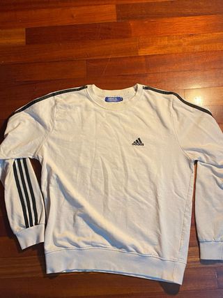 Sudadera Adidas Blanca Talla M