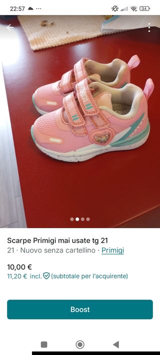 Primigi Scarpe Bambina Tg 21