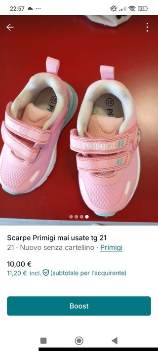 Primigi Scarpe Bambina Tg 21