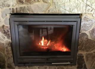 Hergom Insertable de Leña chimenea