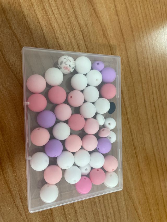 Cuentas de silicona para manualidades
