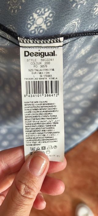 Camisa Desigual estampada