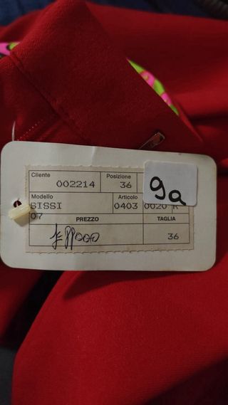 Pantaloni sci bambina rossi con staffa