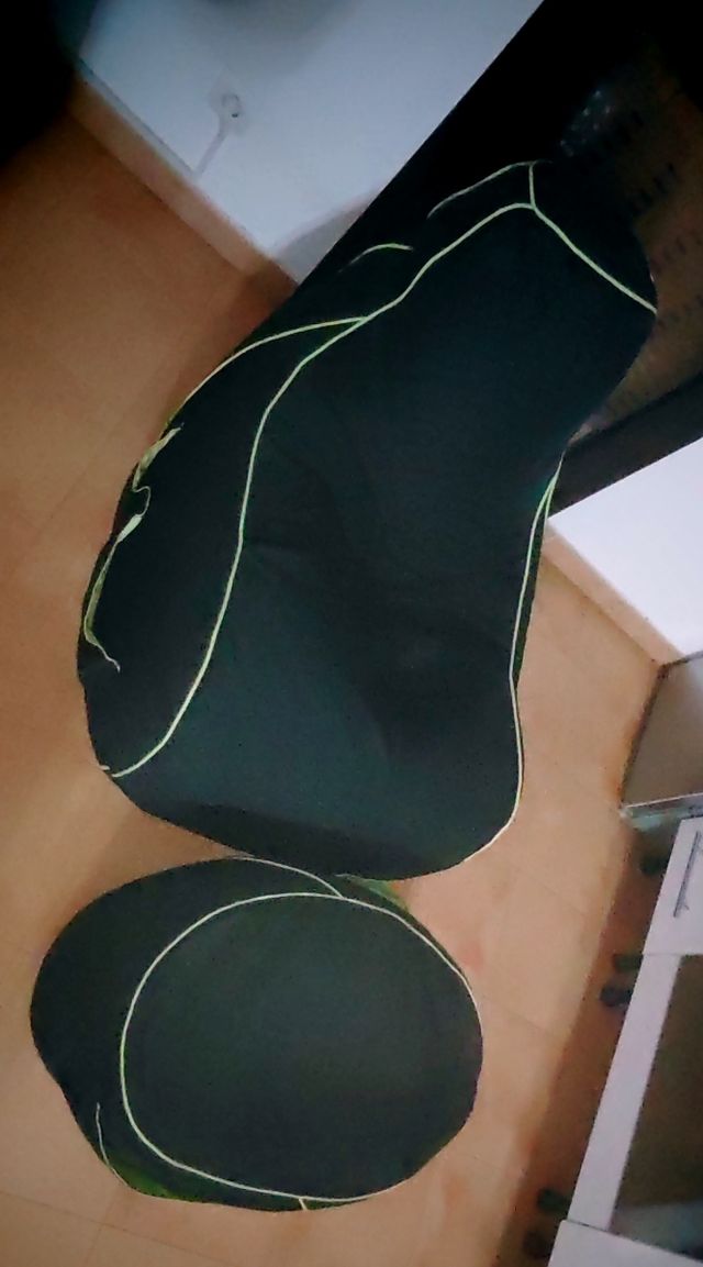 Hoy a este precio!!  Puff Gaming Grande Negro GAME