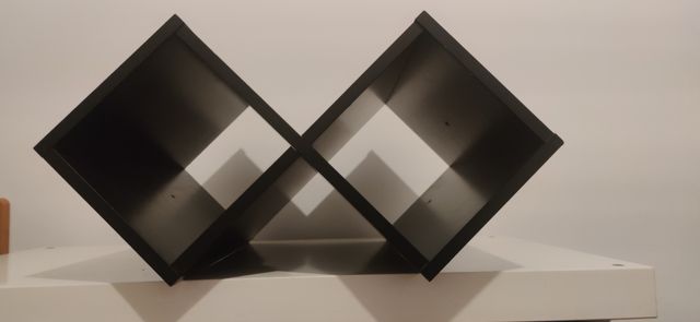 Porta garrafas IKEA preto