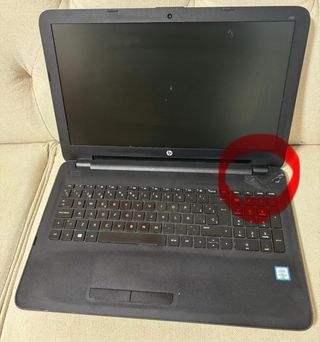 Portátil HP Negro