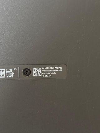 Portátil HP Negro
