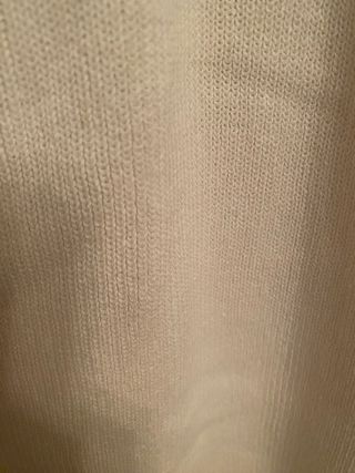 Vestido de punto blanco