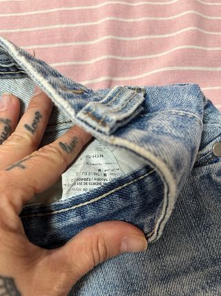 Bermudas vaqueras