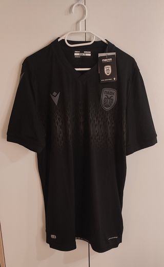 Maglia Paok Salonicco 2020-21 Total Black XXL