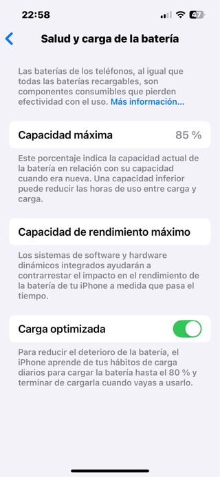 iPhone 14 lila apenas un año de uso!! 