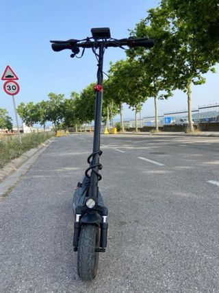 Patinete Eléctrico con Luces LED Azules