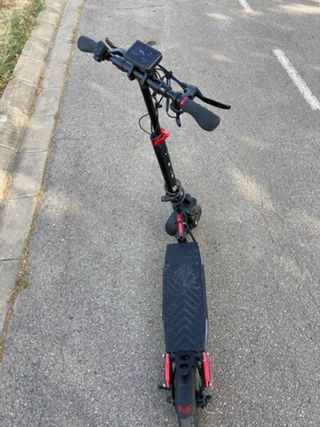 Patinete Eléctrico con Luces LED Azules