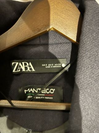 Abrigo Zara Mujer Talla S