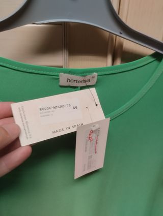 Blusa BGN verde talla única