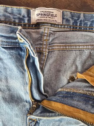 Pantolones Cortos de Springfield, W32, 100%Aldogon