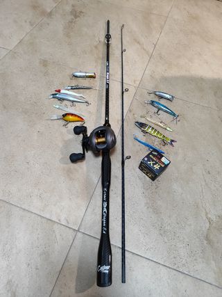 Combo  Casting 2 Tramos Carbono