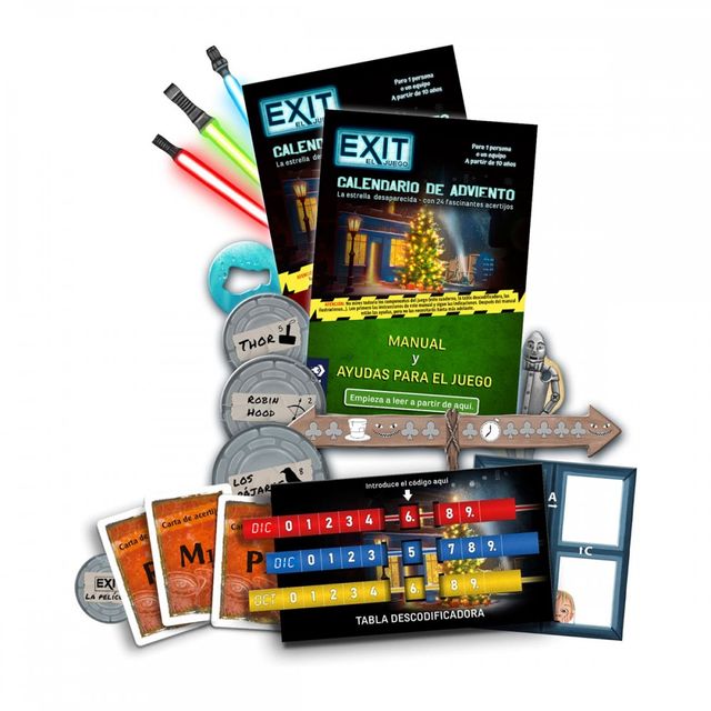 (OFERTA 15%) CALENDARIO DE ADVIENTO EXIT