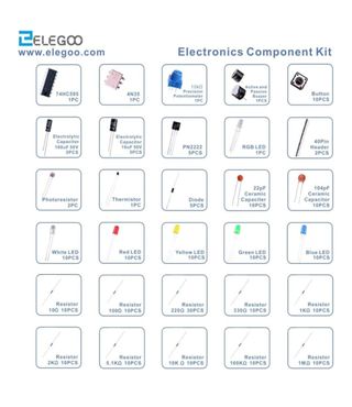Kit Componentes Electrónicos ELEGOO