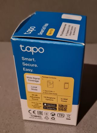 Tapo Hub Inteligente H100 IoT. Alarma.