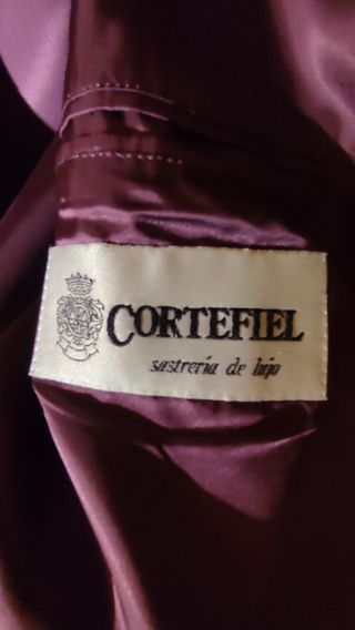 Blazer Cortefiel Lana Granate de alta calidad