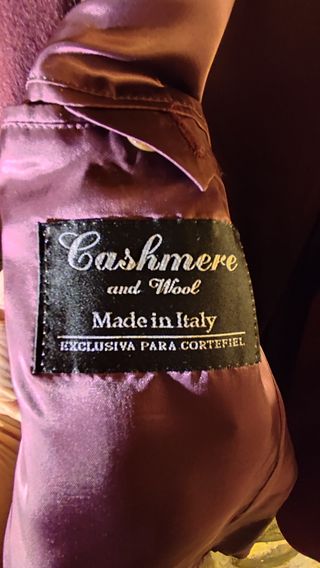 Blazer Cortefiel Lana Granate de alta calidad