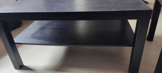 Mesa auxiliar negra Ikea