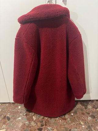 Abrigo Mango Granate Talla XS