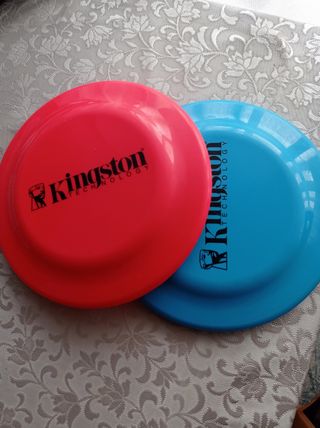 Frisbee Kingston Technology rosso da collezione