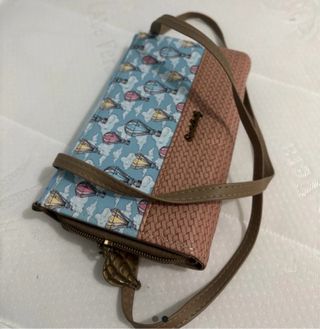 Bolso cartera pequeño estampado