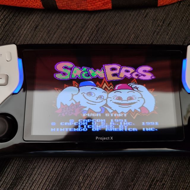 Consola Portátil Project X Blanca y Negra