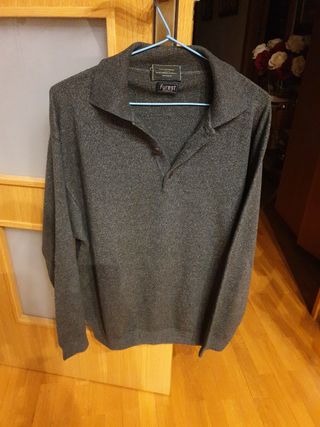 Jersey Furest Gris Manga Larga