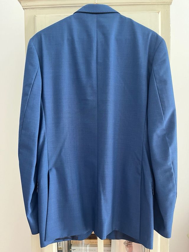 Traje chaqueta azul Alvaro Moreno