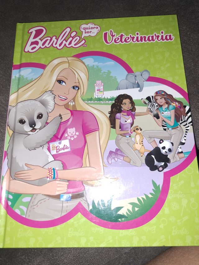 Libro BARBIE QUIERO SER VETERINARIA 