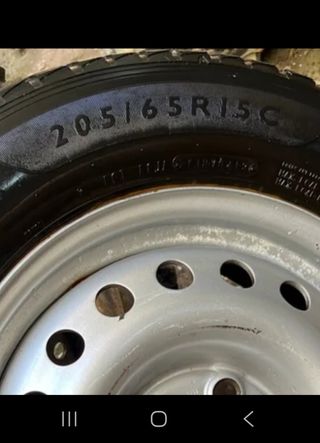 4 llantas Volkswagen - ruedas furgoneta