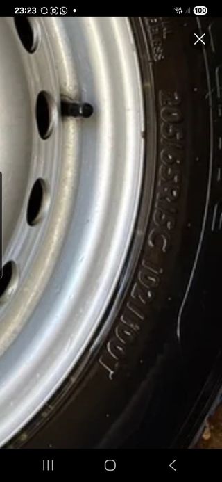 4 llantas Volkswagen - ruedas furgoneta