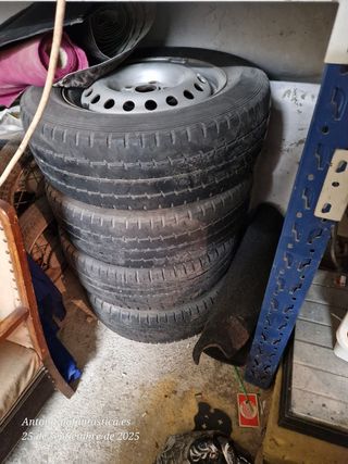 4 llantas Volkswagen - ruedas furgoneta