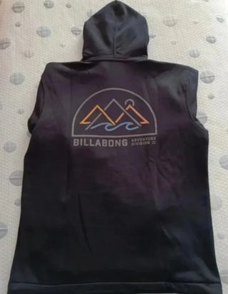Sudadera negra Billabong (Talla M) - Ropa