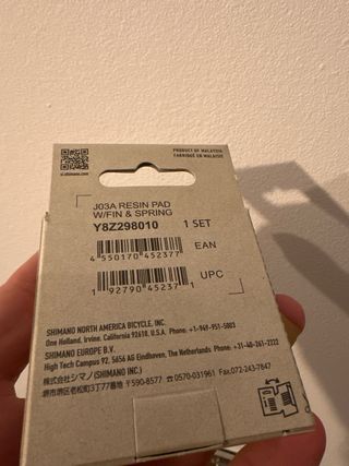Pastillas Shimano XT J03A