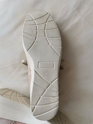 Zapatillas Amarpies Beige y Rosa