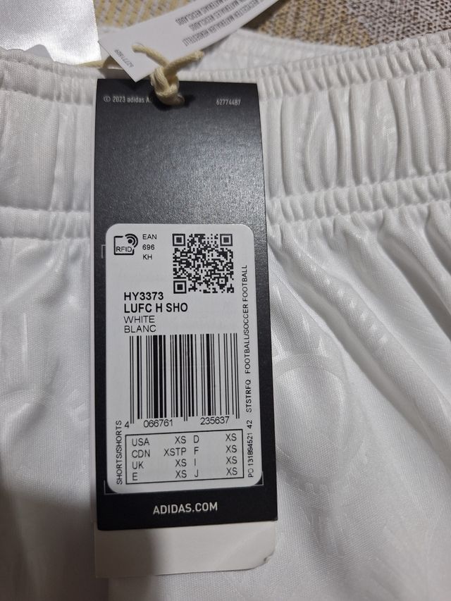 2023-24 Leeds United Home Shorts