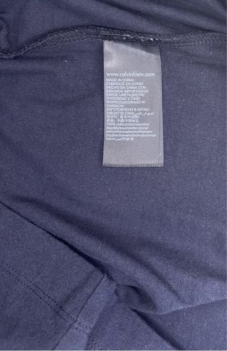 Camiseta Calvin Klein Jeans Negra