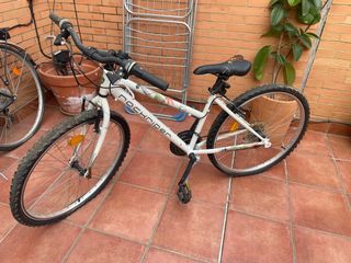 Bicicleta Rockrider MTB Blanca niñ@s