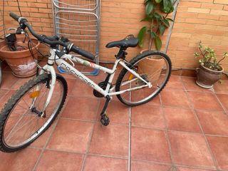 Bicicleta Rockrider MTB Blanca niñ@s