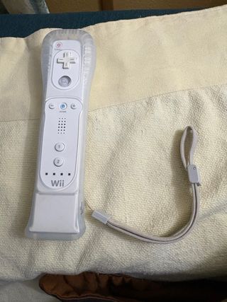 Mando Wii con funda y correa